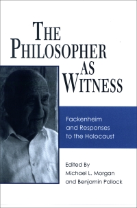 Cover image: The Philosopher as Witness 9780791474563