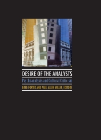 Cover image: Desire of the Analysts 9780791473009