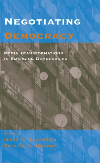 Imagen de portada: Negotiating Democracy 9780791472330