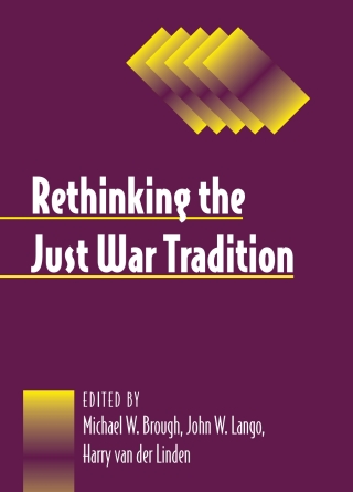 Cover image: Rethinking the Just War Tradition 9780791471562