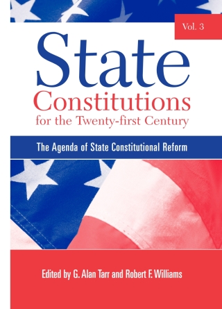 Cover image: State Constitutions for the Twenty-first Century 9780791470022