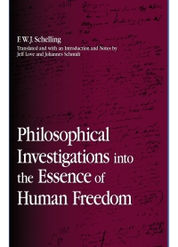 Imagen de portada: Philosophical Investigations into the Essence of Human Freedom 9780791468739