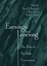 Cover image: Earnings from Learning 9780791468395