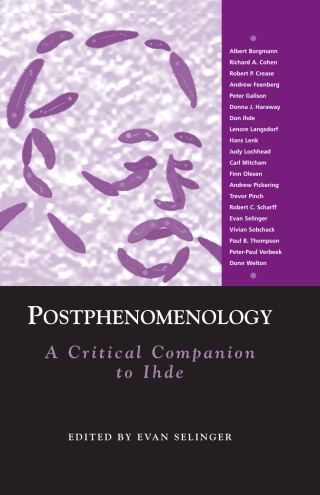 Cover image: Postphenomenology 9780791467879