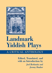 صورة الغلاف: Landmark Yiddish Plays 9780791467794