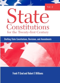 Titelbild: State Constitutions for the Twenty-first Century, Volume 2 9780791466476