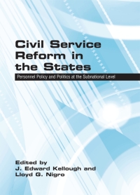 Cover image: Civil Service Reform in the States 9780791466278