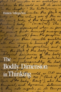 Omslagafbeelding: The Bodily Dimension in Thinking 9780791465622