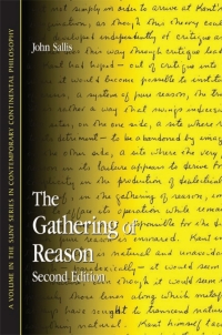 Omslagafbeelding: The Gathering of Reason 9780791464533