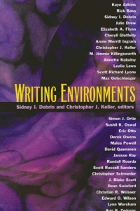 Cover image: Writing Environments 9780791463321