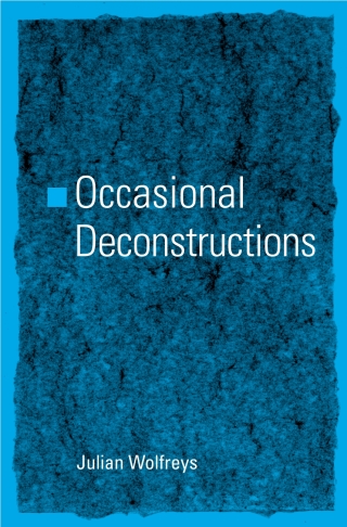 Cover image: Occasional Deconstructions 9780791462256