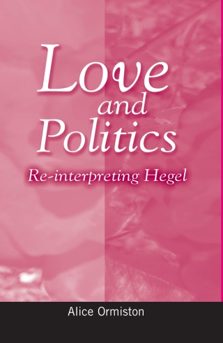 Cover image: Love and Politics 9780791460672