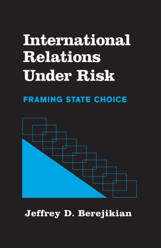 Cover image: International Relations under Risk 9780791460078