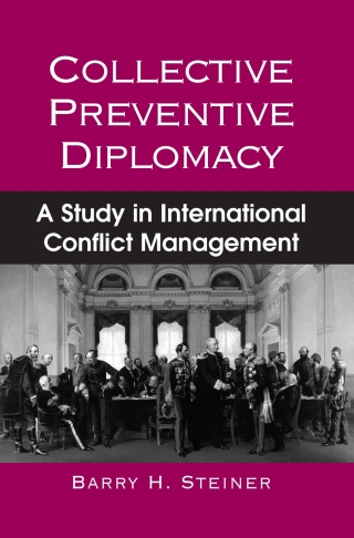 表紙画像: Collective Preventive Diplomacy 9780791459881