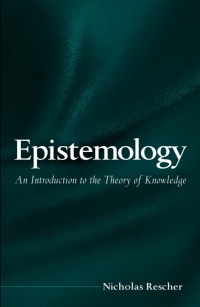 Cover image: Epistemology 9780791458112