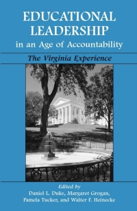 Imagen de portada: Educational Leadership in an Age of Accountability 9780791456750