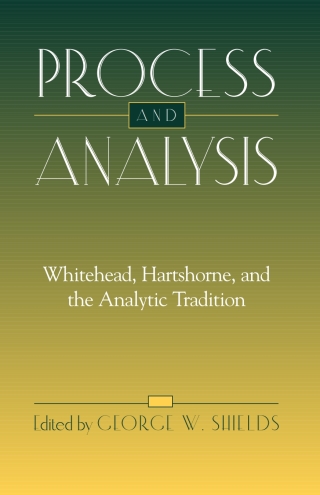 Imagen de portada: Process and Analysis 9780791455746