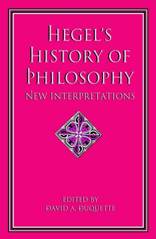 Cover image: Hegel's History of Philosophy 9780791455449