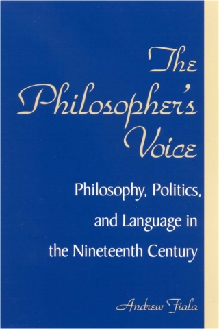 Cover image: The Philosopher's Voice 9780791454848