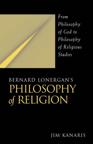 Cover image: Bernard Lonergan's Philosophy of Religion 9780791454657