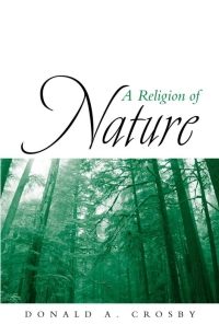 Cover image: A Religion of Nature 9780791454541