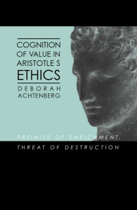 Cover image: Cognition of Value in Aristotle's Ethics 9780791453711