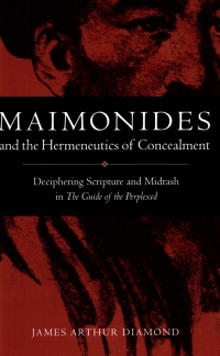 Imagen de portada: Maimonides and the Hermeneutics of Concealment 9780791452486