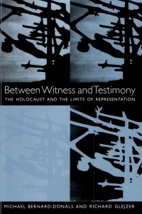 Titelbild: Between Witness and Testimony 9780791451496