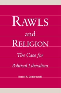 Cover image: Rawls and Religion 9780791450123