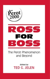 Cover image: Ross for Boss 9780791448540
