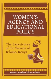Titelbild: Women's Agency and Educational Policy 9780791447628