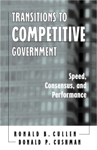 Imagen de portada: Transitions to Competitive Government 9780791446584