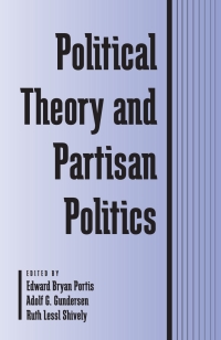 Cover image: Political Theory and Partisan Politics 9780791445914