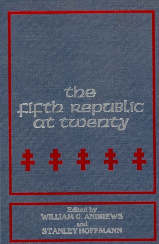 Cover image: The Fifth Republic at Twenty 9780873954136