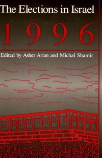 Cover image: The Elections in Israel 1996 9780791442371