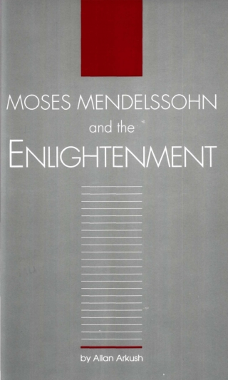 Cover image: Moses Mendelssohn and the Enlightenment 9780791420713