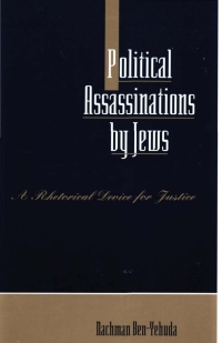 Imagen de portada: Political Assassinations by Jews 9780791411667