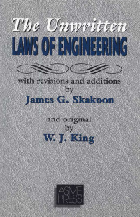 Imagen de portada: Unwritten Laws of Engineering 9780791801628