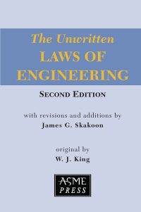 Imagen de portada: The Unwritten Laws of Engineering 2nd edition 9780791861967