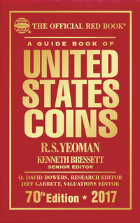 Imagen de portada: A Guide Book of United States Coins 2017 70th edition