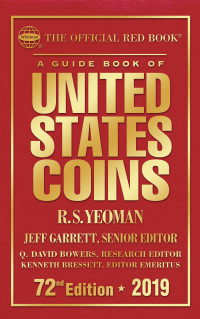 صورة الغلاف: A Guide Book of United States Coins 2019 72nd edition