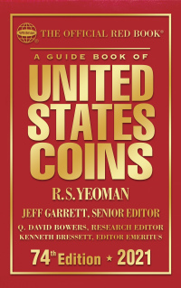 Imagen de portada: A Guide Book of United States Coins 2021 74th edition
