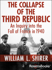 Omslagafbeelding: The Collapse of the Third Republic 9780795300332