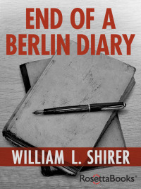Imagen de portada: End of a Berlin Diary 9780795300912