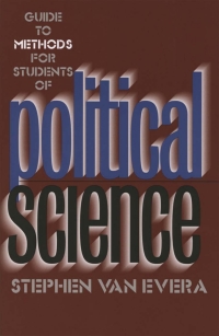 صورة الغلاف: Guide to Methods for Students of Political Science 1st edition 9780801484575