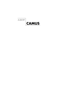 صورة الغلاف: Albert Camus 1st edition 9780801479076