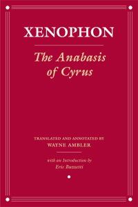 Cover image: The Anabasis of Cyrus 1st edition 9780801443985