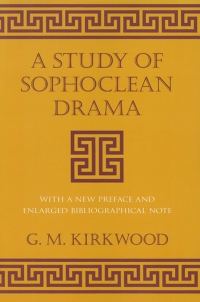 Cover image: A Study of Sophoclean Drama