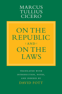 Imagen de portada: "On the Republic" and "On the Laws" 1st edition 9780801452239