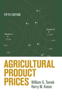 Cover image: Agricultural Product Prices 5th edition 9780801452307